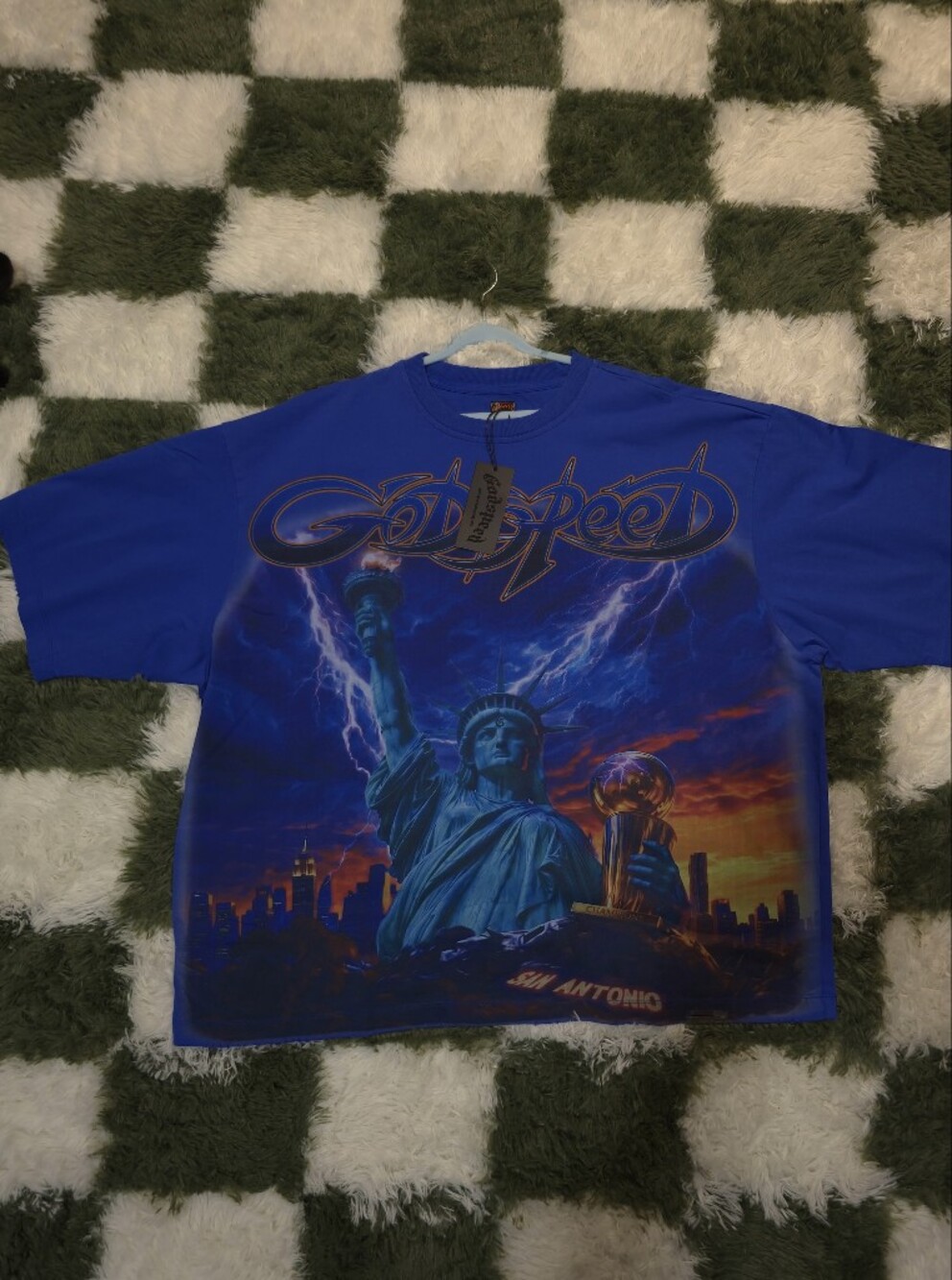 Godspeed "Liberty Reigns" T Shirt -SIZE XL
